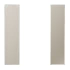 Jung - Kit touche complet 1 voie platine F50 / LS 990 Métal Inox