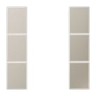 Jung - Kit touche complet 3 voies platine F50 / LS 990 Métal Inox