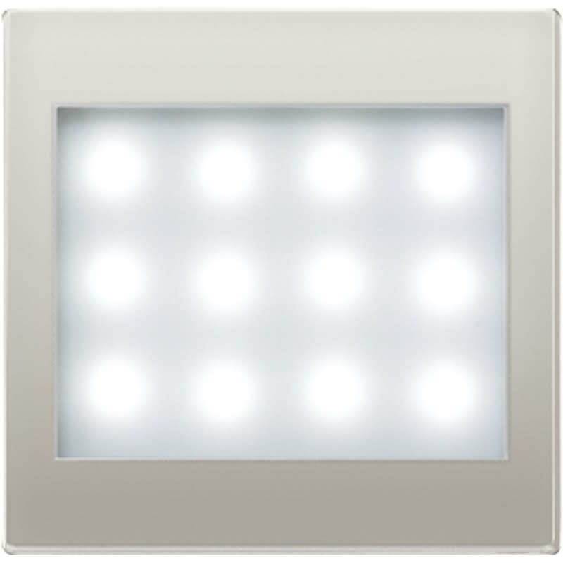 Jung - Liseuse LED blanc - LS 990 Metal Inox
