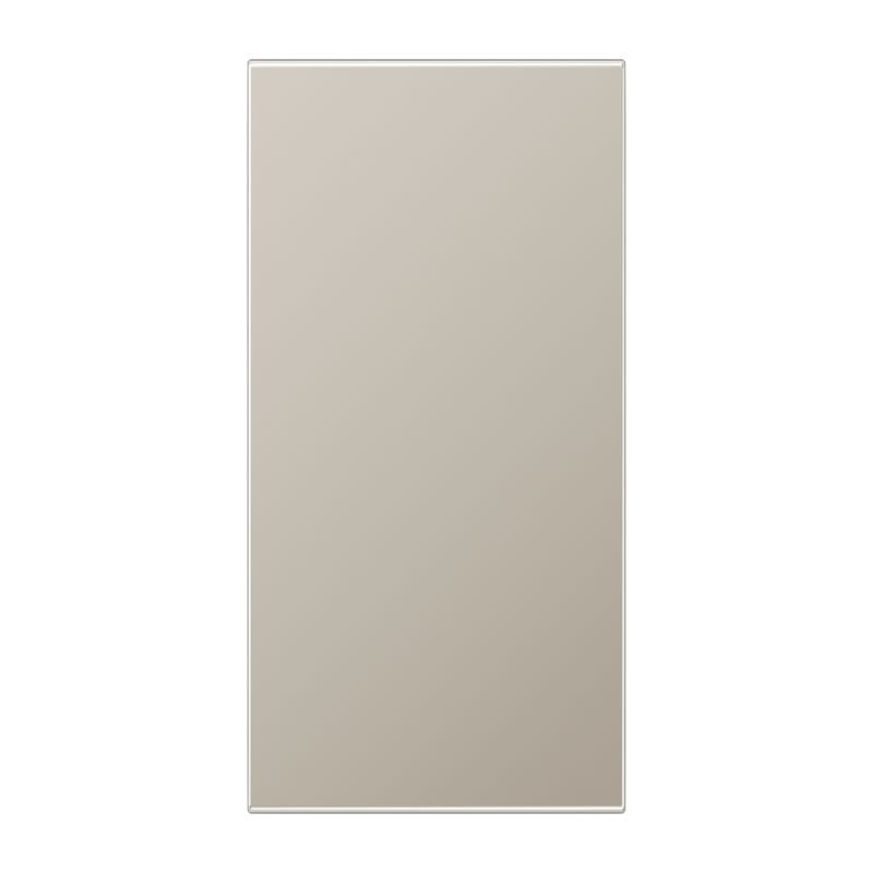 Jung - Obturateur couleur des touches platine F50 / LS 990 Métal Inox