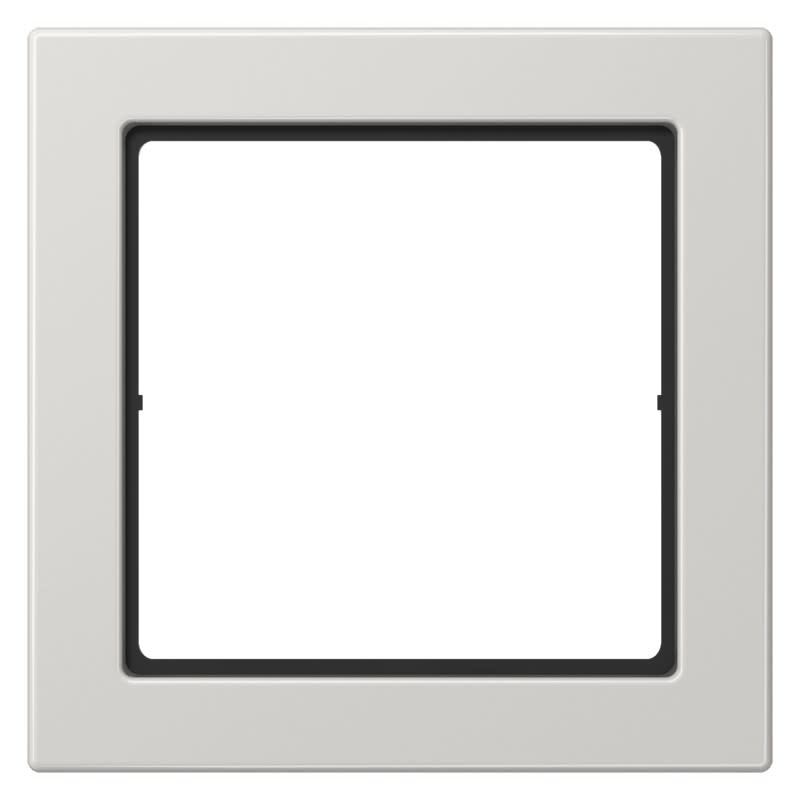 Jung - Cadre 1 poste / LS FLAT DESIGN Gris clair