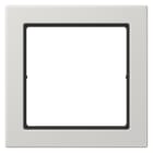 Jung - Cadre 1 poste / LS FLAT DESIGN Gris clair