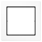 Jung - Cadre 1 poste / LS FLAT DESIGN Blanc