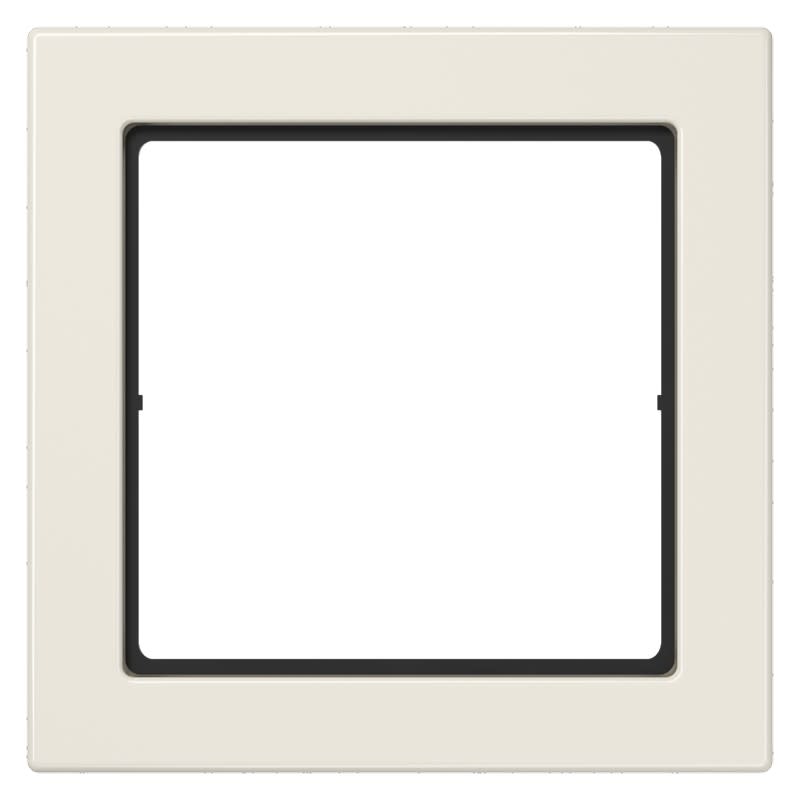 Jung - Cadre 1 poste / LS FLAT DESIGN Ivoire