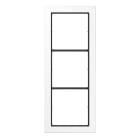 Jung - Cadre 3 postes / LS FLAT DESIGN Blanc