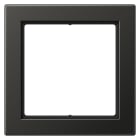 Jung - Cadre 1 poste / LS FLAT DESIGN Titane Anthracite