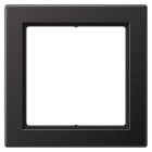 Jung - Cadre 1 poste / LS FLAT DESIGN Dark Canon de Fusil