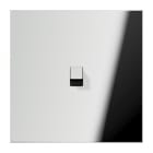 Jung - Enjoliveur simple doigt avec 1 levier Carré / LS 1912 Chrome