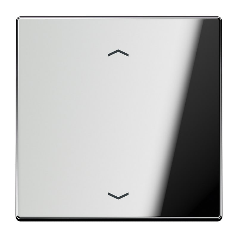 Jung - Enjo de cde standard avec flèches / LS 990 Chrome