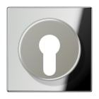 Jung - Enjoliveur pour IN et BP à clé version haute / LS 990 Chrome