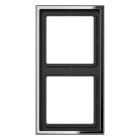 Jung - Cadre 2 postes / LS 990 Chrome