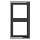 Jung - Cadre 2 postes / LS 990 Chrome