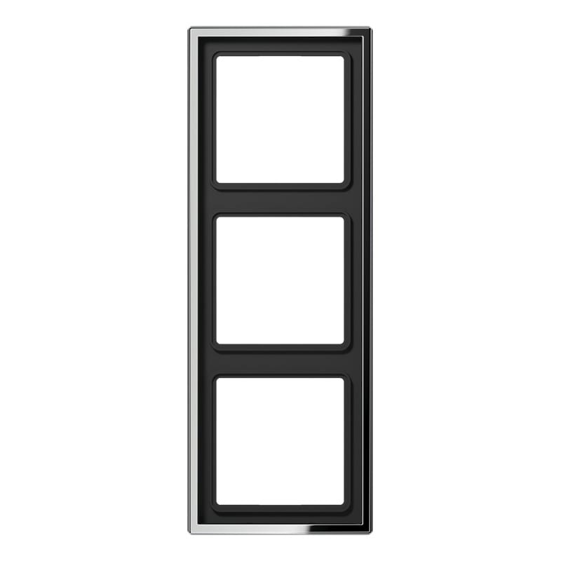 Jung - Cadre 3 postes / LS 990 Chrome