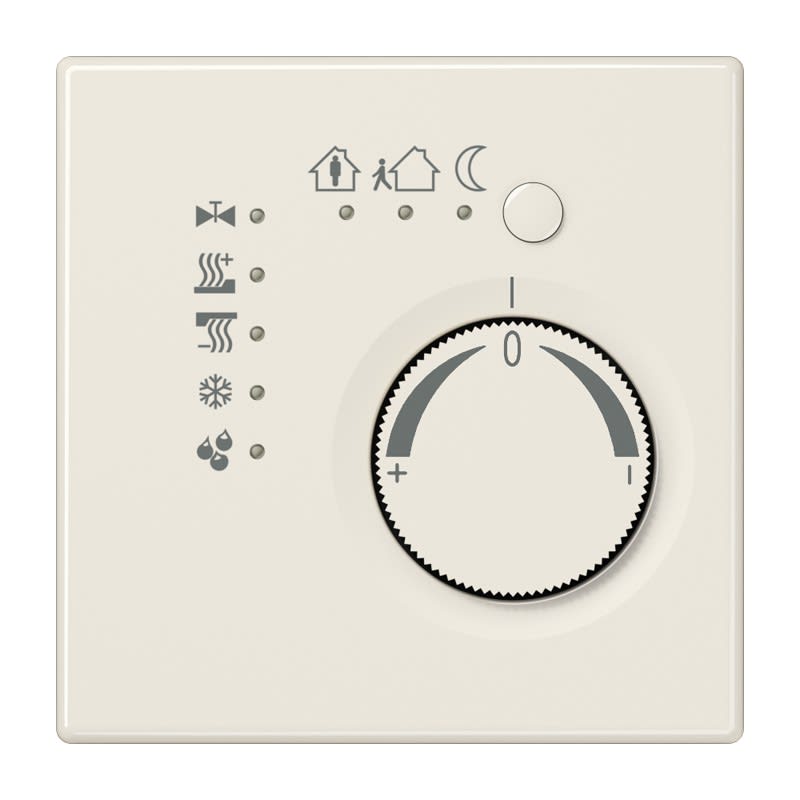 Jung - Régulateur KNX avec entrée binaire / LS 990 Ivoire