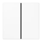 Jung - Kit touche complet 1 voie platine F40 / LS 990 Blanc