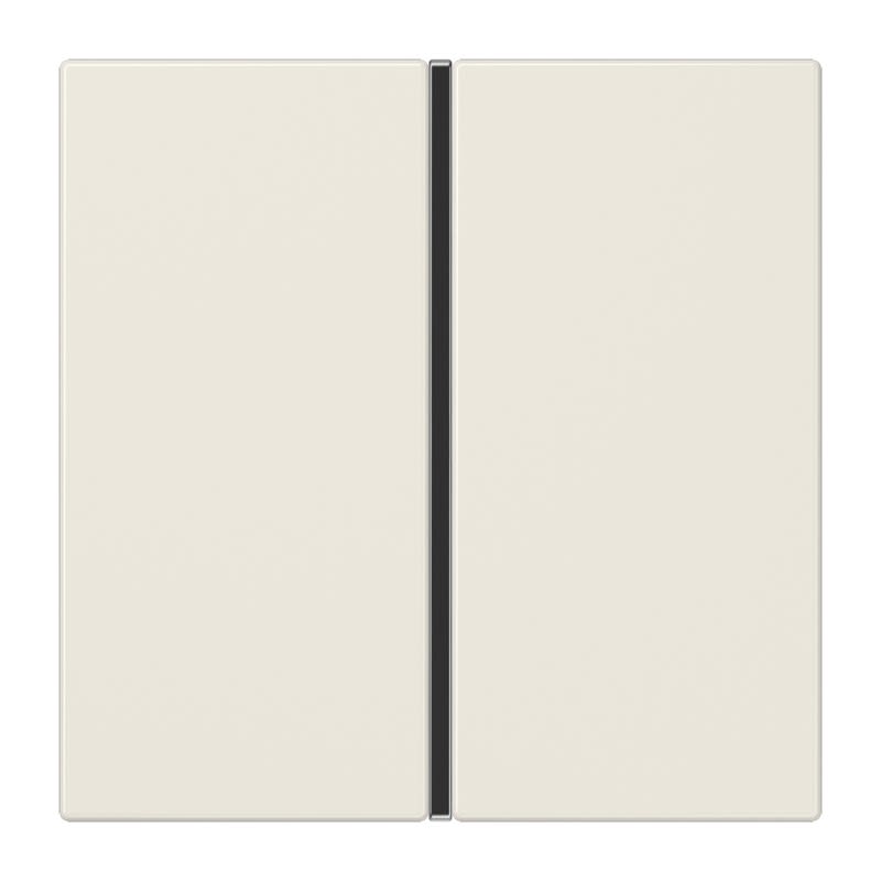 Jung - Kit touche complet 1 voie platine F40 / LS 990 Ivoire