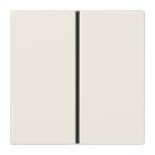 Jung - Kit touche complet 1 voie platine F40 / LS 990 Ivoire