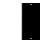 Jung - Touche 2 voies avec flèches platine F40 / LS 990 Noir