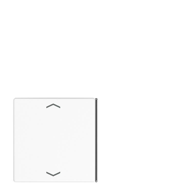 Jung - Touche G 4 voies avec flèches platine F40 / LS 990 Blanc