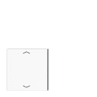 Jung - Touche G 4 voies avec flèches platine F40 / LS 990 Blanc