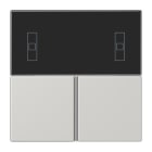 Jung - Kit touche pour régulateur KNX Art. 4093KRMTSD / LS 990 Gris clair