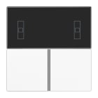 Jung - Kit touche pour régulateur KNX Art. 4093KRMTSD / LS 990 Blanc