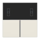Jung - Kit touche pour régulateur KNX Art. 4093KRMTSD / LS 990 Ivoire