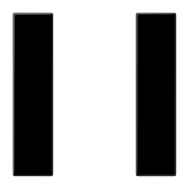 Jung - Kit touche complet 1 voie F50 / LS 990 Noir