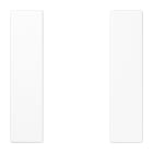 Jung - Kit touche complet 1 voie F50 / LS 990 Blanc