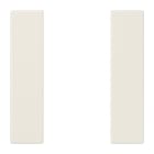 Jung - Kit touche complet 1 voie F50 / LS 990 Ivoire