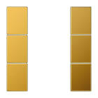 Jung - Kit touche complet 3 voies F50 / LS 990 Or