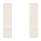 Jung - Kit touche complet 3 voies F50 / LS 990 Ivoire