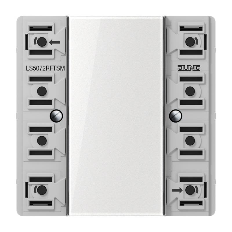 Jung - Module 2 voies émetteur mural KNX RF F50 / LS 990