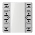 Jung - Module 2 voies émetteur mural KNX RF F50 / LS 990