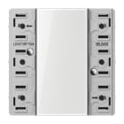 Jung - Module 3 voies émetteur mural KNX RF F50 / LS 990