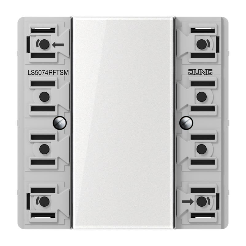 Jung - Module 4 voies émetteur mural KNX RF F50 / LS 990