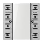 Jung - Module 4 voies émetteur mural KNX RF F50 / LS 990
