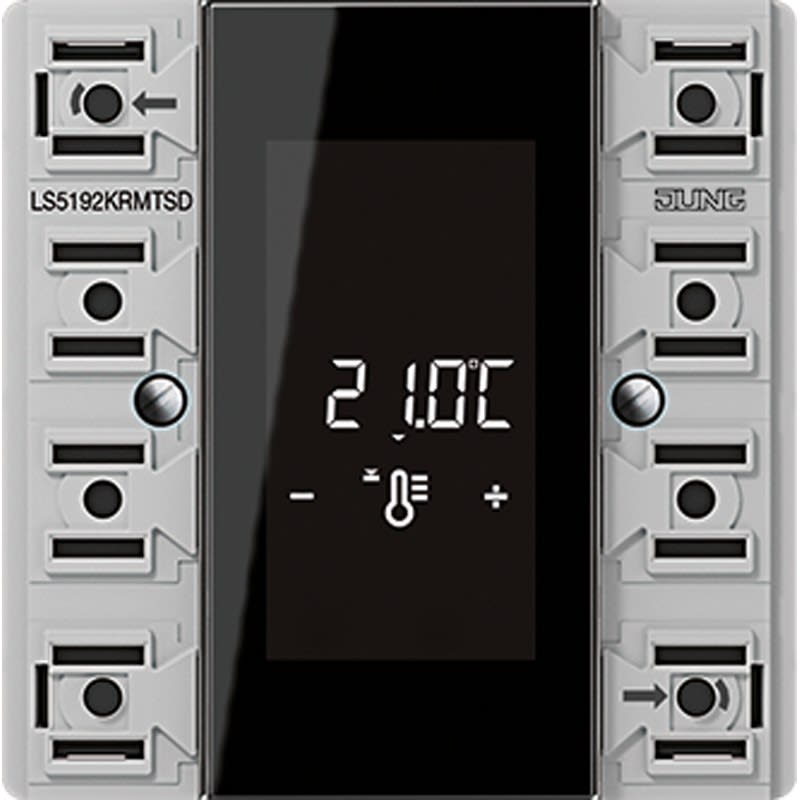 Jung - Régulateur compact 2 voies KNX avec Display LS 990