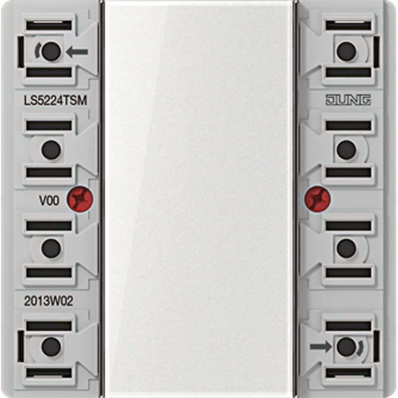 Jung - Platine de cde 2 voies 24 V AC/DC avec 4 points de commande - LS 990