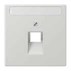 Jung - Enjoliveur pour prise IAE/UAE / LS 990 Gris clair