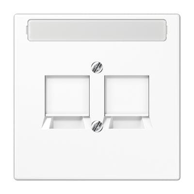 Jung - Enjoliveur pour noyau Infra + / LS 990 Blanc