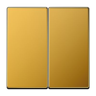 Jung - Enjoliveur double touche / LS 990 Or