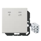 Jung - Enjoliveur Hôtel, poste extérieur 230 V / LS 990 Gris clair