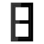 Jung - Cadre 2 postes / LS DESIGN Noir