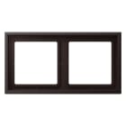 Jung - Cadre 2 poste / LS ZERO Dark Canon de Fusil