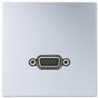 Jung - Connecteur Multimédia 1 x VGA / LS 990 Aluminium