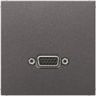 Jung - Connecteur Multimédia 1 x VGA / LS 990 Titane Anthracite