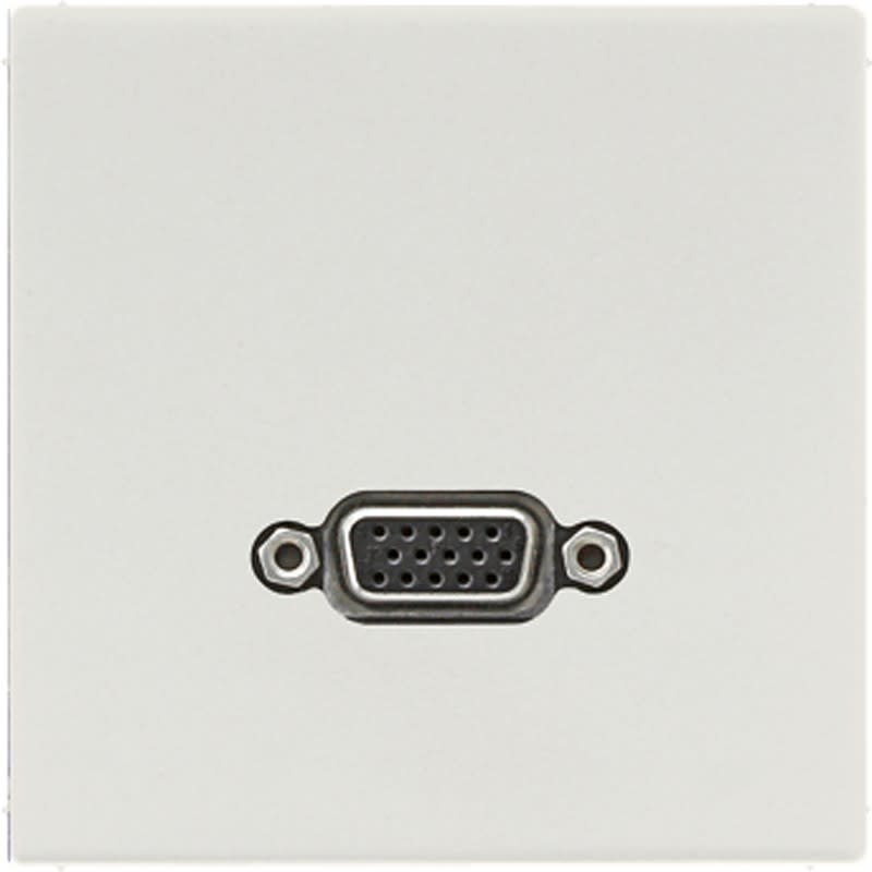 Jung - Connecteur Multimédia 1 x VGA / LS 990 Gris clair