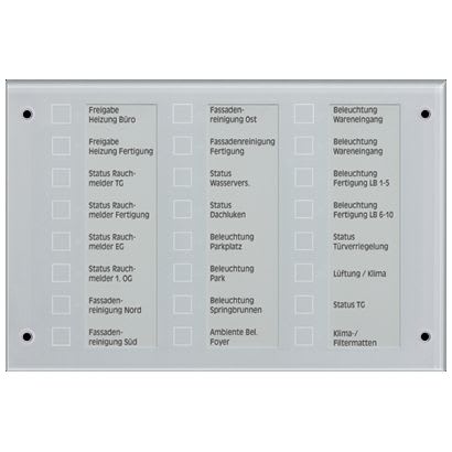 Jung - Verre de rechange vert