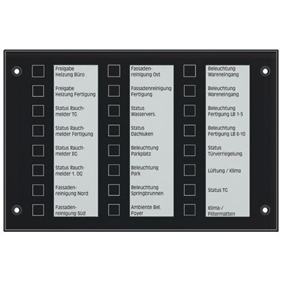 Jung - Verre de rechange noir
